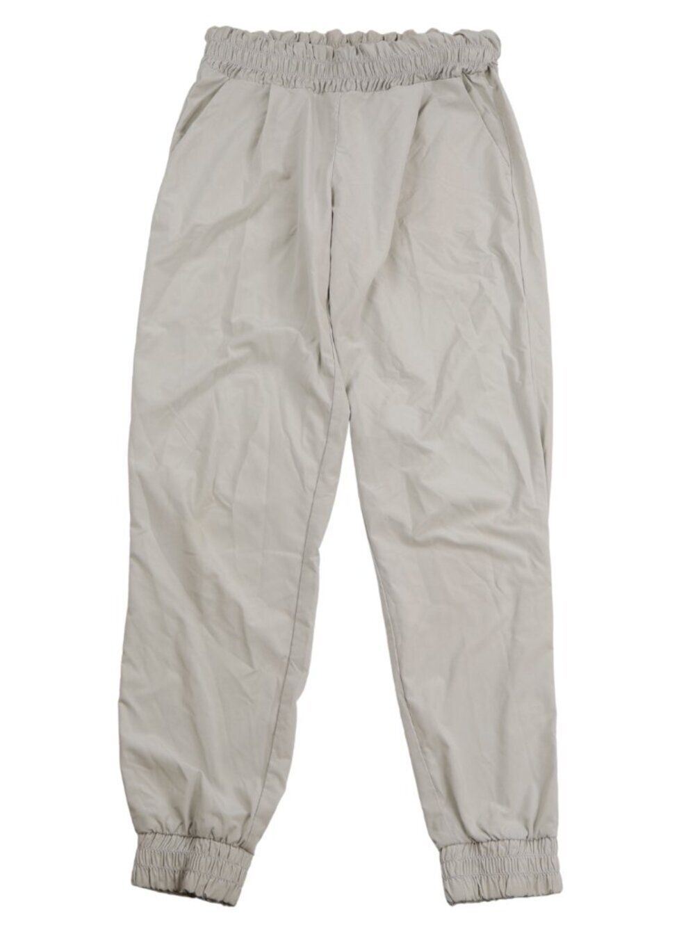 Athleta Brooklyn Jogger Pants Size 4 Gray Travel Performance Ankle Joggers
